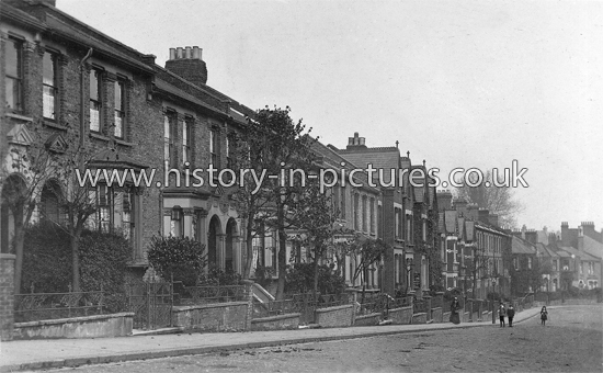 Cheverton Road, Highgate, London. c.1909.